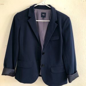 Women’s Navy Blazer, Size 4, Gap